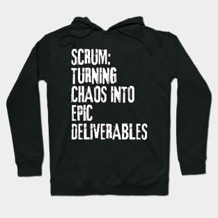 Scrum-tastic: Memes Galore Sticker and T-Shirt Collection Hoodie